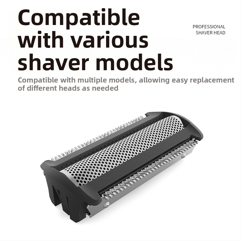 Ανταλλακτική κεφαλή για Philips BG2040 κουρευτική μηχανή, NX-3, κεφαλή κοπής με τρεις λεπίδες, εισαγόμενος χάλυβας, πλένεται, για υγρή και ξηρή χρήση