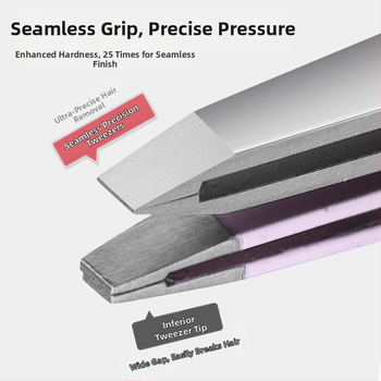 Antakių segtukas, ultratankus nerūdijančio plieno, tikslus plaukelių šalinimas antakiams ir barzdai, kilmė Yangjiang