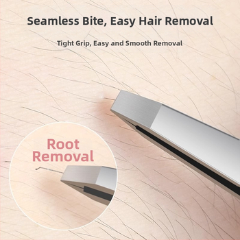 Antakių segtukas, ultratankus nerūdijančio plieno, tikslus plaukelių šalinimas antakiams ir barzdai, kilmė Yangjiang