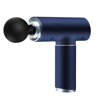 Fascia masažni pištolj — prijenosni, bezkontaktan motor, LCD zaslon, 6 nastavaka za masažu, ugrađena baterija, autonomija 3–6 sati, niski zvuk 36–45 dB