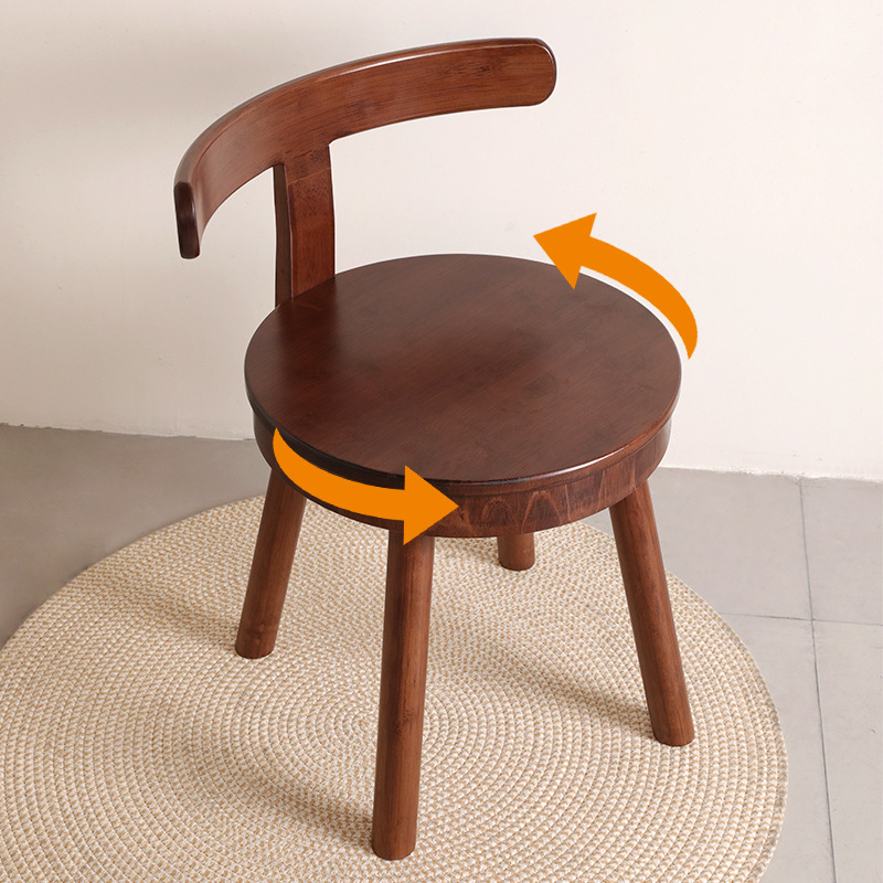 C-образна подвижна странична маса от бамбук — модерен минималистичен дизайн, дървена рамка, плот от твърдо дърво, разглобяема, подходяща за хол и спалня