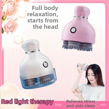 Uređaj za masažu vlasišta s kandžastom glavom, gnječući masažer, punjiv, 3 brzine, model 820, upravljanje gumbom