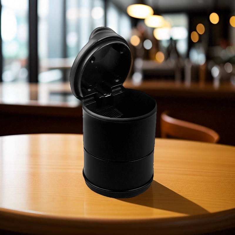 Automobilio peleninė su atverčiu dangteliu, ugniai atsparus plastikas, universalus modelis, 97 g, Treasure Pool prekės ženklas, gamybos procesas lydymas