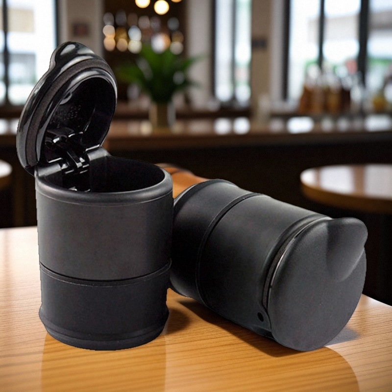 Automobilio peleninė su atverčiu dangteliu, ugniai atsparus plastikas, universalus modelis, 97 g, Treasure Pool prekės ženklas, gamybos procesas lydymas