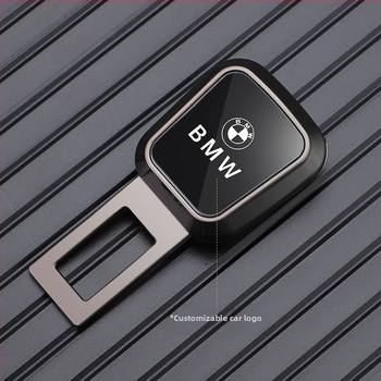 Επεκτατής ζώνης ασφαλείας αυτοκινήτου με αγκράφα λέιζερ – κράμα ψευδαργύρου, εκτυπωμένο λογότυπο, έτοιμος για ιδιωτική ετικέτα