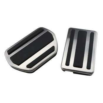 Ling Chuang комплект педали от неръждаема стомана за спирачен и газов педал за Peugeot 508, 3008 и Citroën C5/C6