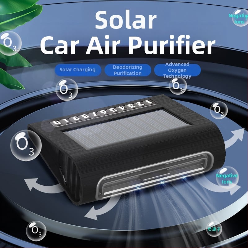 Ozonas auto iekšējā gaisa attīrītājs ar automātisko darbību, modelis 8819, jauda 1W, USB barošana, 5V, aktīvā skābekļa daudzums 20 mg/h