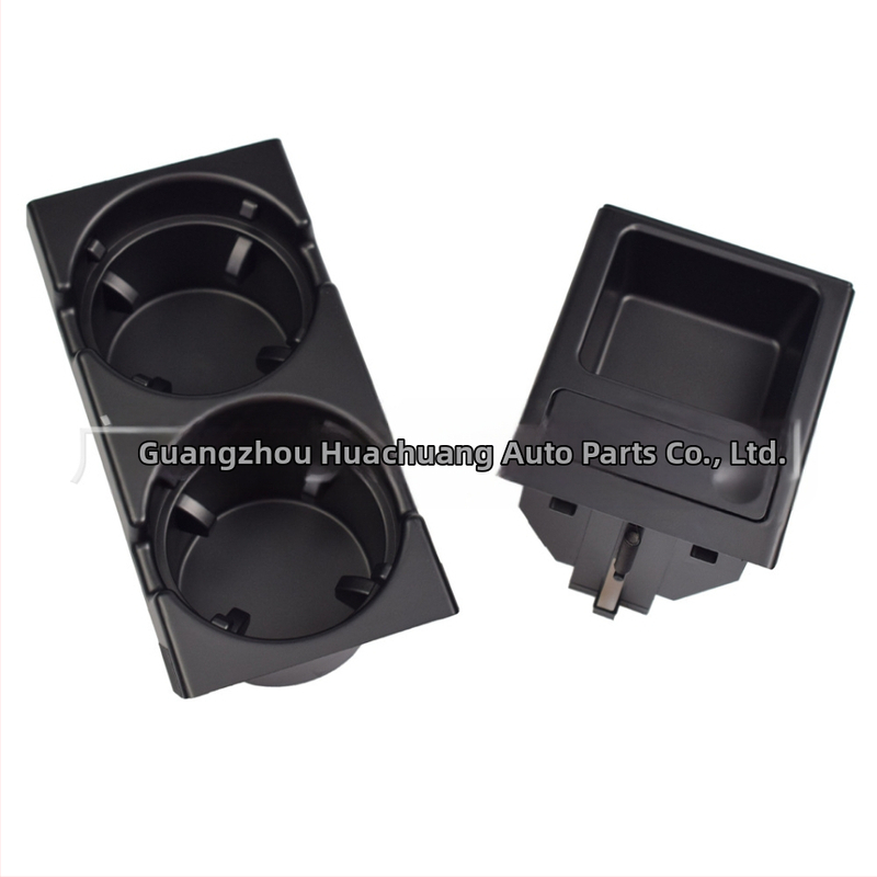 Huachuang държач за чаша за вода за BMW 3‑серия E46, централна конзола за съхранение с изолиран държач за чаша, модели 51168217953/51168217955