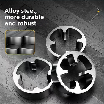 PVC/PPR водопроводни резби за тръби – шестчастов комплект