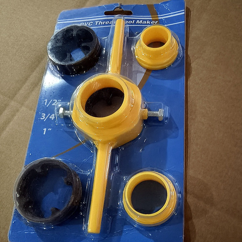 PVC/PPR водопроводни резби за тръби – шестчастов комплект