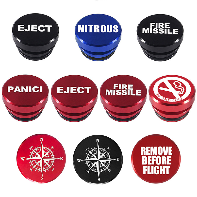 Metalo automobilio ir motociklo uždegimo gaubtas, dulkėms atsparus, valstybės vėliavos dizainas