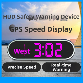 Automašīnas HUD displejs ar Beidou un GPS ieeju, USB barošana, modelis K11, tips 005, universāla savietojamība