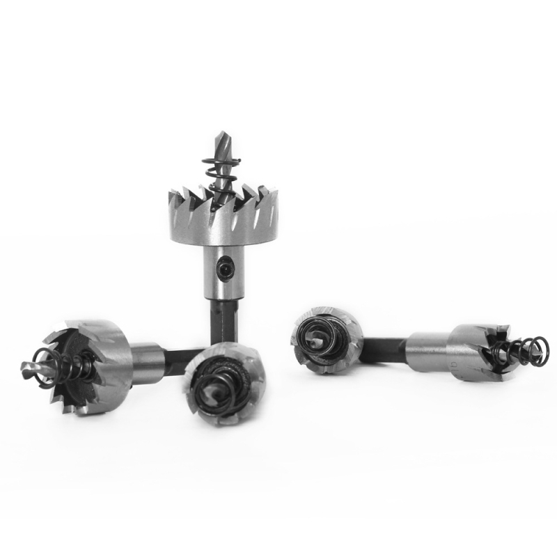 Hibiscus Jincheng HSS набор за пробиване и разширяване на отвори в железни листове и алуминиева сплав, титаниран високоскоростен инструмент за разширяване на отвори