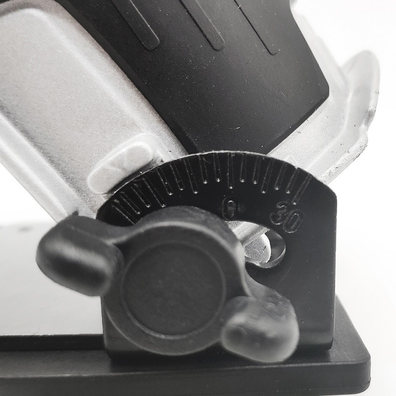 Алуминиева база за дървообработваща машина за обрязване и слотинг, 220V захранване, литиево-йонна презареждаща батерия, съвместима с Makita