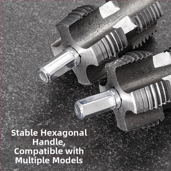 Инструмент за водопроводни тръби за пробиване на вътрешен отвор с електрическа бормашина, шестостенен универсален, за тръби PPR/PPE