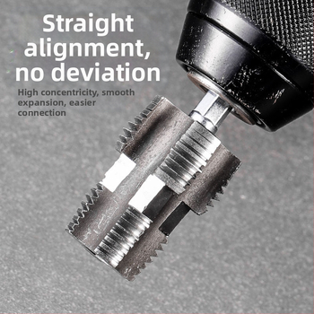 Инструмент за водопроводни тръби за пробиване на вътрешен отвор с електрическа бормашина, шестостенен универсален, за тръби PPR/PPE