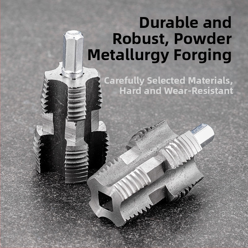 Инструмент за водопроводни тръби за пробиване на вътрешен отвор с електрическа бормашина, шестостенен универсален, за тръби PPR/PPE
