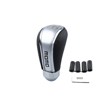 Λαβή επιλογέα ταχυτήτων χειροκίνητη, δερμάτινη, 5-ταχύτητες, καθολική εφαρμογή, προσαρμοστική