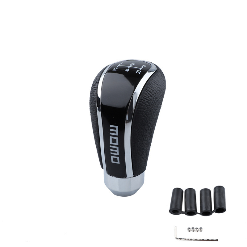 Ръкохватка за смяна на скорости, кожена, ръчна, универсална, 5-скоростна, персонализирана