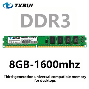 Μνήμη RAM DDR3 για επιτραπέζιο PC, 8GB, 1600MHz, 240-pin, μονή μονάδα