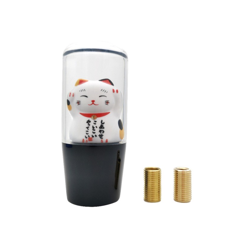 Μοχλός ταχυτήτων από ρητίνη με γάτα τύχης, παγκόσμια συμβατότητα, χειροκίνητο κιβώτιο, μοντέλο VK-ZCM