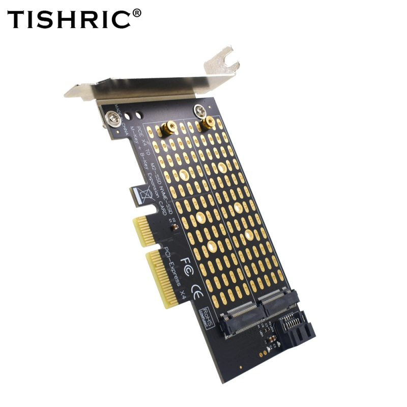 NVMe uz PCIe M.2 NGFF adapteri ar M-key TSR583, no TISRIC