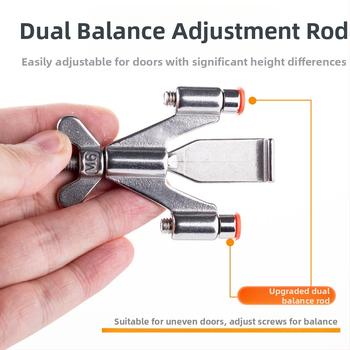 Honglesen Διπλός Ρυθμιζόμενος Αποστάτης Πόρτας — 304 Ακρίβεια Χύτευση, Μοντέλο Αριστερά/Δεξιά, Σύγχρονο Μινιμαλιστικό Στυλ