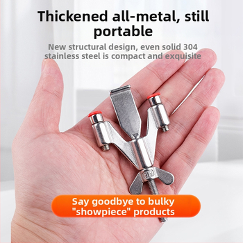 Honglesen Διπλός Ρυθμιζόμενος Αποστάτης Πόρτας — 304 Ακρίβεια Χύτευση, Μοντέλο Αριστερά/Δεξιά, Σύγχρονο Μινιμαλιστικό Στυλ