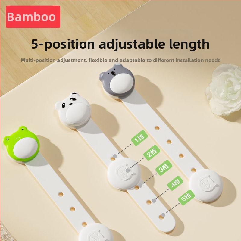 Bangbang Pig многофункционален детски предпазен замък за чекмеджета и шкафове, антищипване, защита на шкафни врати, 3 бр., баркод 6955021809269