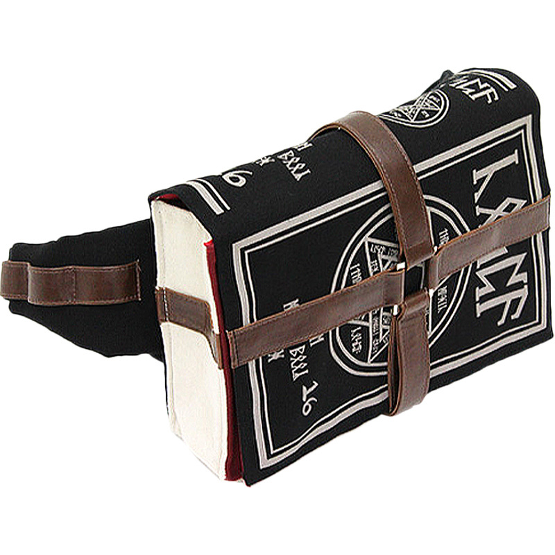 Τσάντα ώμου, Θέμα Μάγος, Diffuse Factory — Υλικό PU/Ύφασμα Καμβάς, Ηλικίες 7–14