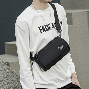 Мъжка кръстосана чанта - Street Trend стил, полиестер, End&start, модел 3240