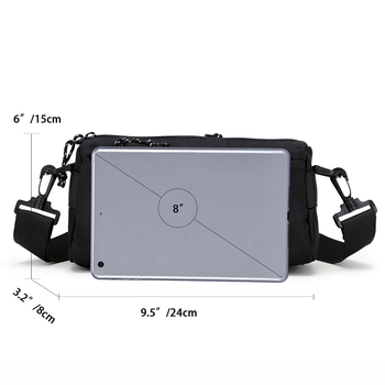 Мъжка кръстосана чанта - Street Trend стил, полиестер, End&start, модел 3240