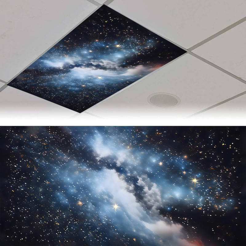 Υφασμάτινη σκιά λαμπτήρα με μαγνητική στερέωση, προστασία ματιών, μοντέλο 088138XY, πάχος 0.09