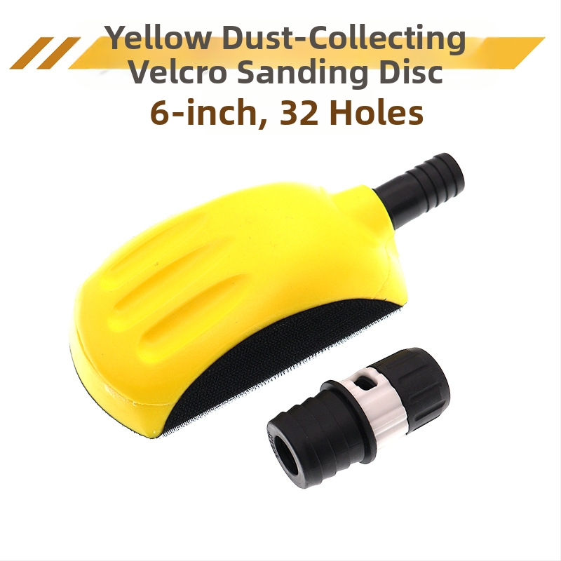 Ръчен шлифовъчен диск с вакуум – PU+найлонова лепяща основа, твърдост 55–60, самозалепващ