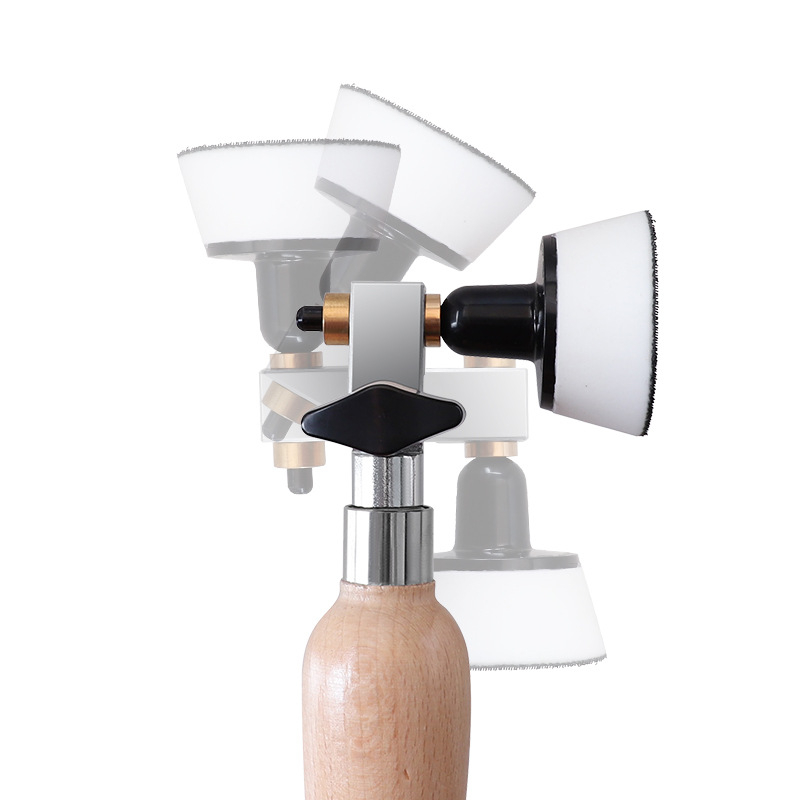 55 gab Bowl Sander komplekts ar Beech rokturiem, paredzēts koka apstrādei un šlifēšanai