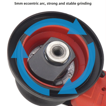 Sea Flying Shark A3 пневматичен ръчен дисков шлайф – индустриален клас, за шлайфане и полиране на метални повърхности