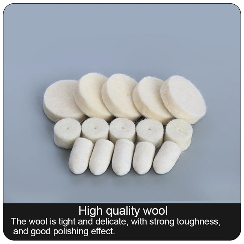 Yi Baida Pulēšanas riteņu komplekts, tips: komplekts, materiāls: pulētā vilna, abrazīvs: vilna, cietība: 60