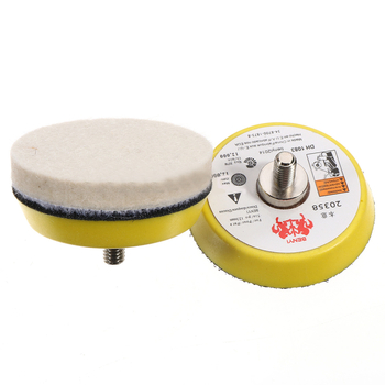 Σετ γυαλιστικού καθαρισμού γυαλιού με διοξείδιο του σερίου, 34 τεμάχια, δίσκοι άμμου, μαλλωμένο μαξιλαράκι πολίματος, φελτ