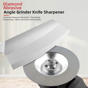 Kampinis šlifuoklis deimantinė šlifavimo plokštė aštrinimui (Medžiaga: Diamantas; Funkcija: Aštrinimas; Prekė: Chef Ji Qixiu; Licencijuojama privataus ženklas; Modernus paprastas stilius)