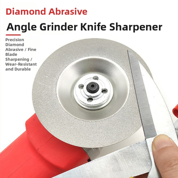 Kampinis šlifuoklis deimantinė šlifavimo plokštė aštrinimui (Medžiaga: Diamantas; Funkcija: Aštrinimas; Prekė: Chef Ji Qixiu; Licencijuojama privataus ženklas; Modernus paprastas stilius)