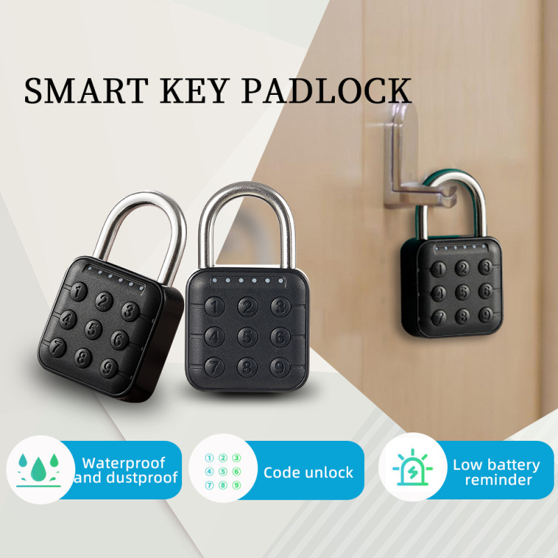 Έξυπνο κλειδαριά ντουλάπας με ψηφιακό κωδικό, μοντέλο SY12, υλικό: κράμα ψευδαργύρου + πλαστικό, τύπος: αριθμοί, πάχος κλειδωτικής ράβδου 6 мм, απόσταση ράβδων 45 мм