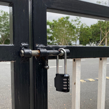 Μηχανικό λουκέτο συνδυασμού 4 ψηφίων NF-22 με μακρύ μοχλό, κατάλληλο για ντουλάπες γυμναστηρίου και πόρτες – κράμα ψευδαργύρου