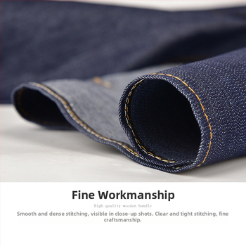 Rész nélküli kötény kettős láb dizájnnal, anti-szennyező kialakítás és hordozható zseb – Water Meteor Ceramic, Modern minimális stílus