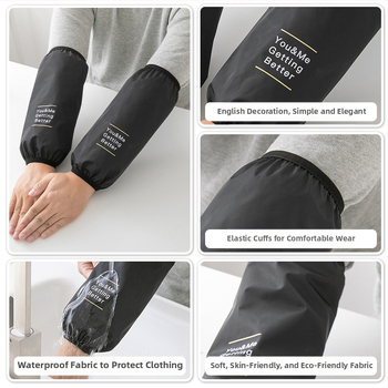 Apsauginė rankovė darbui ir virtuvei – atspari vandeniui, atspari aliejui, atspari nešvarumams, modernus minimalistinis stilius