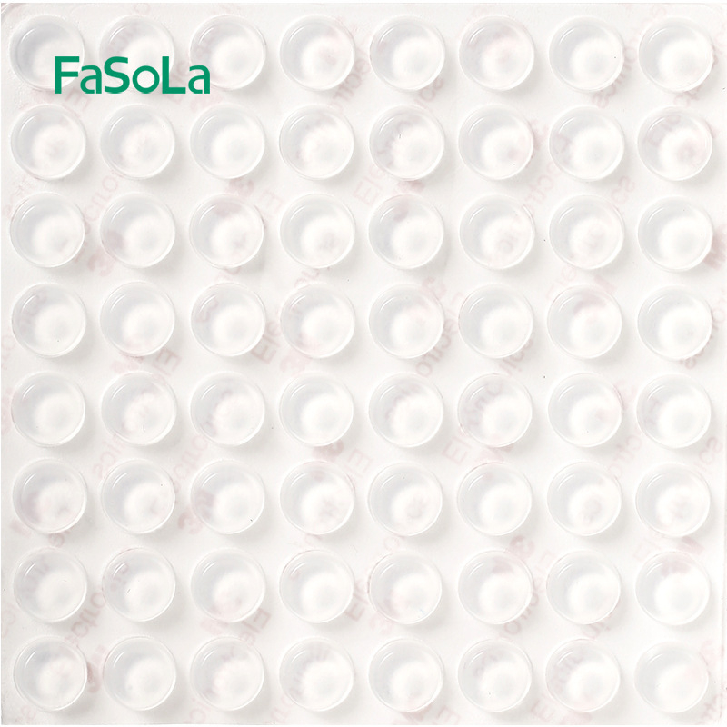 FaSoLa Silikona drošības aizsargs durvju rokturim un skapim, sfēriska forma, DZ-509, iepakojumā 500 vienības
