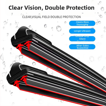 Безрамкова чистачка за автомобил — Geely G6 съвместимост, двойна гумена лента, висококачествена и тиха, Xue Yixiang, оригинална фабрика
