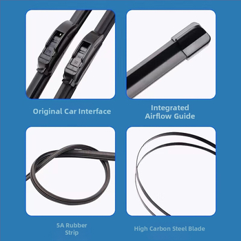 Безрамкова чистачка за автомобил — Geely G6 съвместимост, двойна гумена лента, висококачествена и тиха, Xue Yixiang, оригинална фабрика