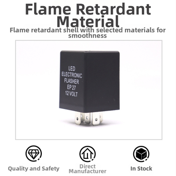 12V LED posūkio signalo relė automobiliui, 5 pin EP27/EP29