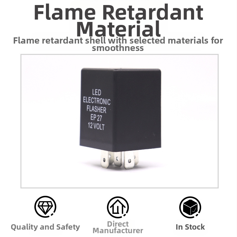 LED реле за автомобилни мигачи, 12V, 5-пин, EP27/EP29