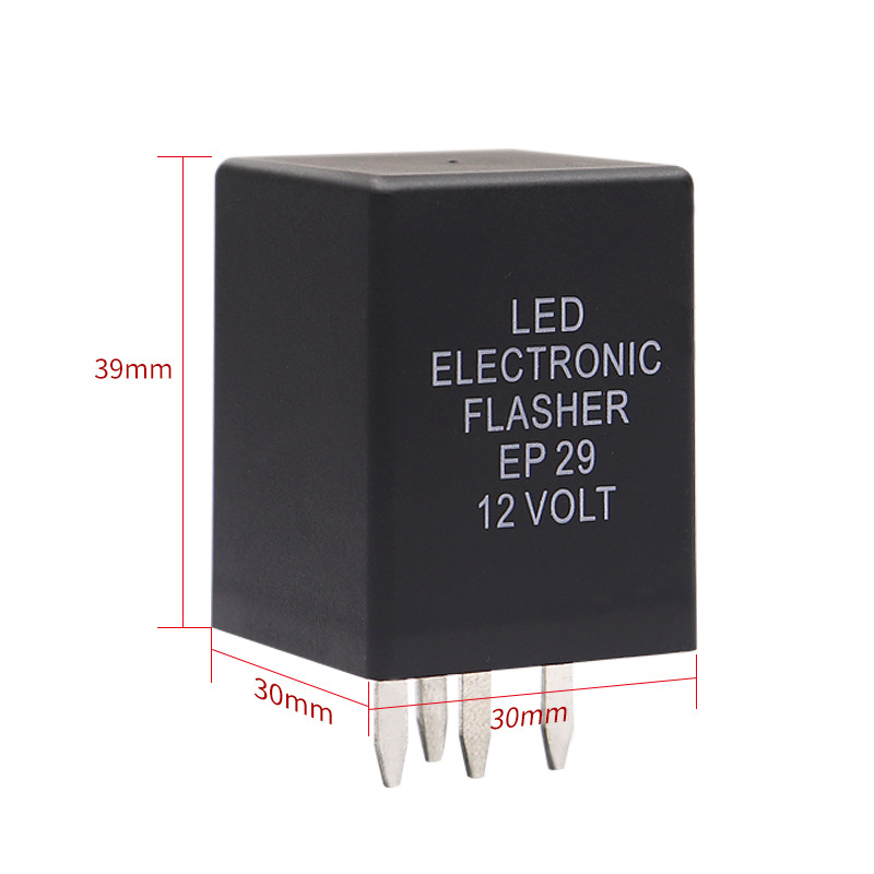12V LED posūkio signalo relė automobiliui, 5 pin EP27/EP29
